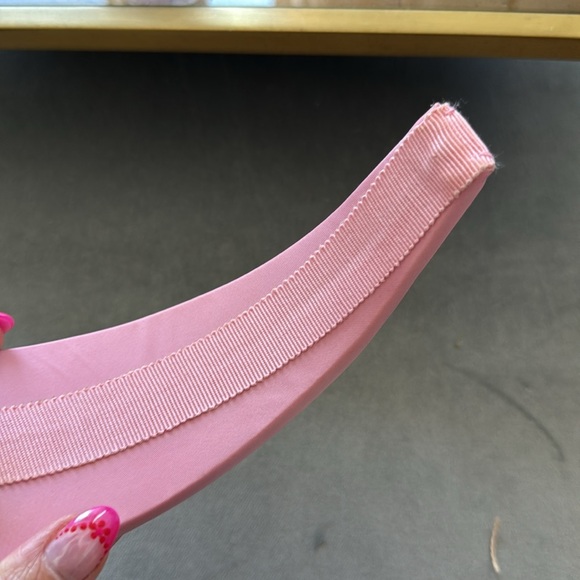 Prada pink re-nylon headband (normal width); worn 2x - Picture 6 of 7
